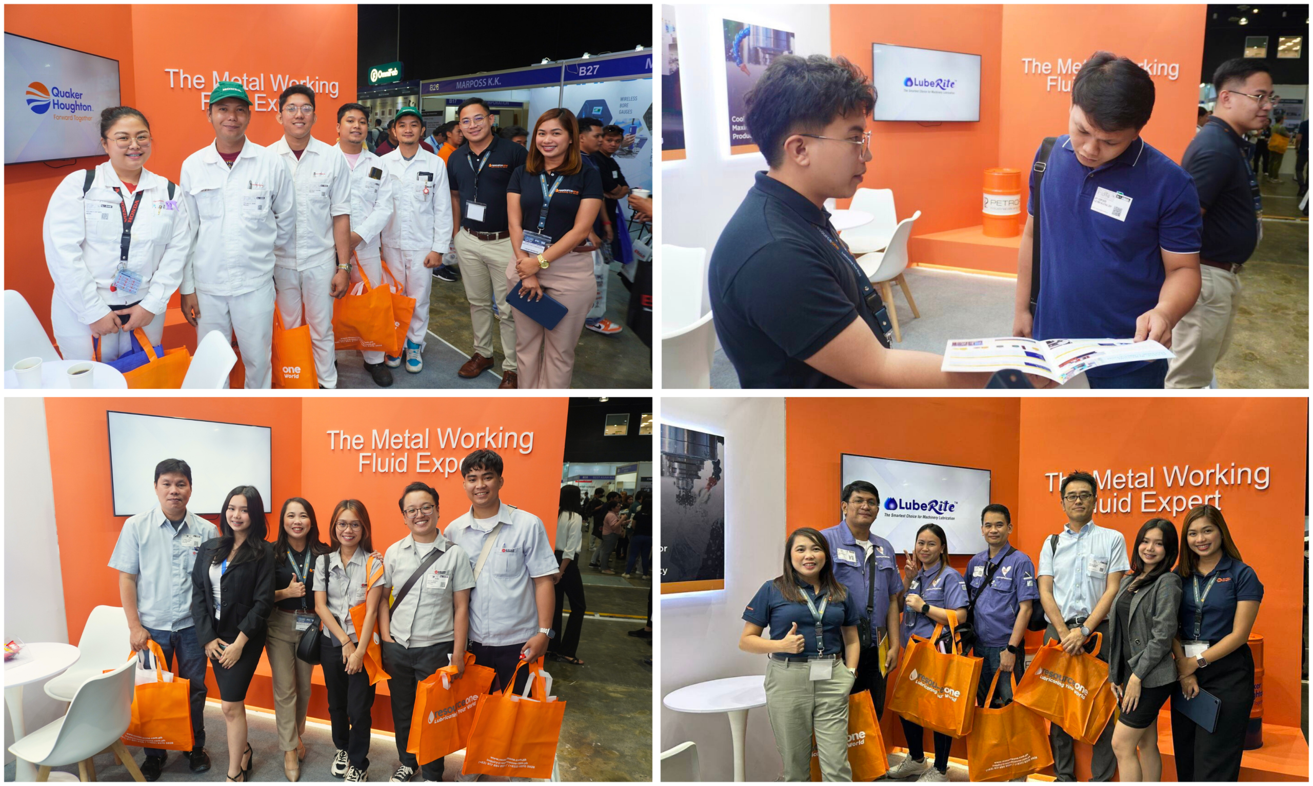 Visitors in ROC Booth