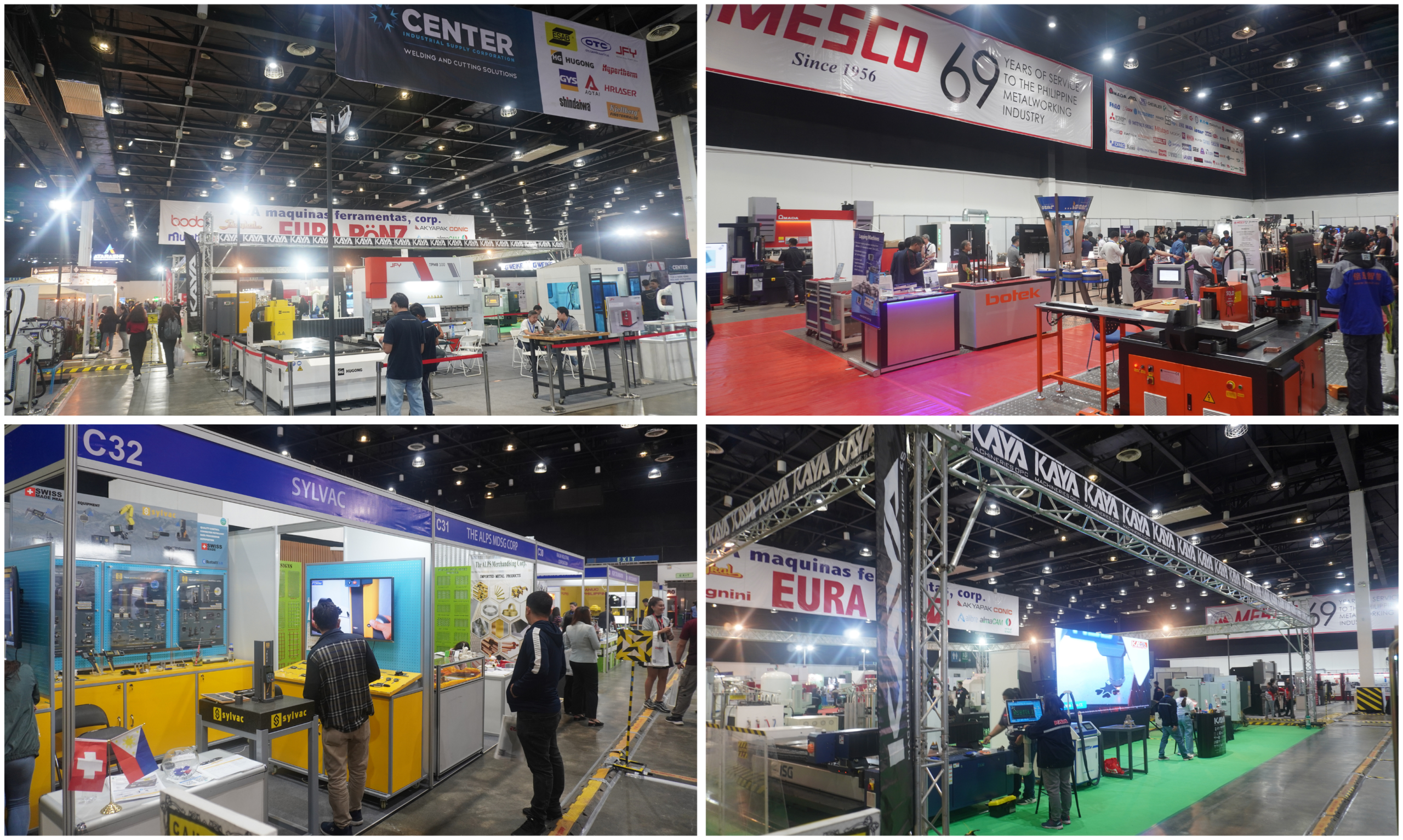 Booths from Exhibitors