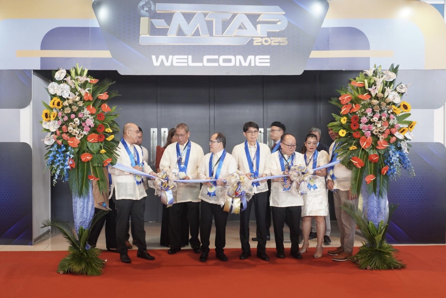 Ribbon-cutting ceremony.